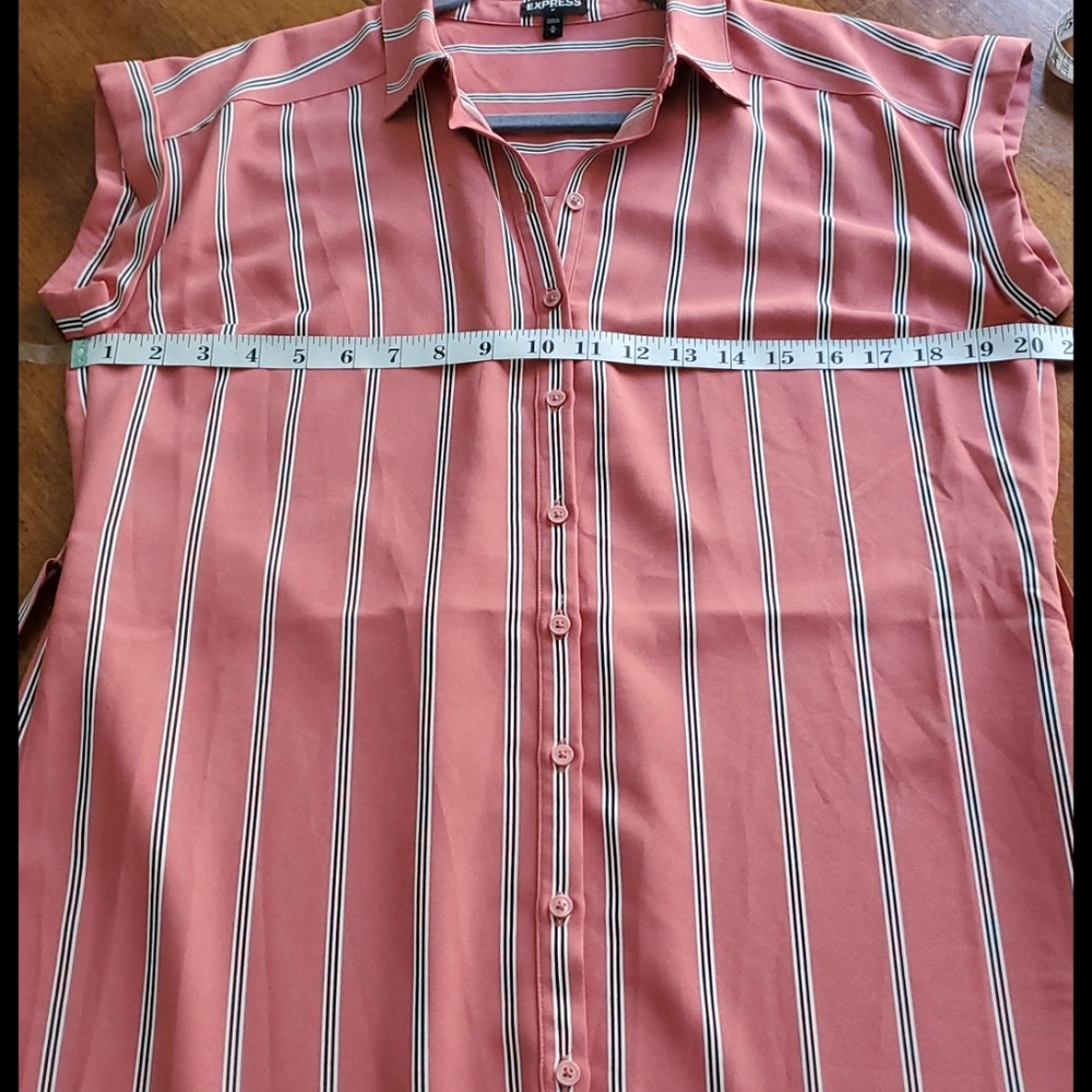 Express Button Down Shirt Dress - Picture 5 of 10